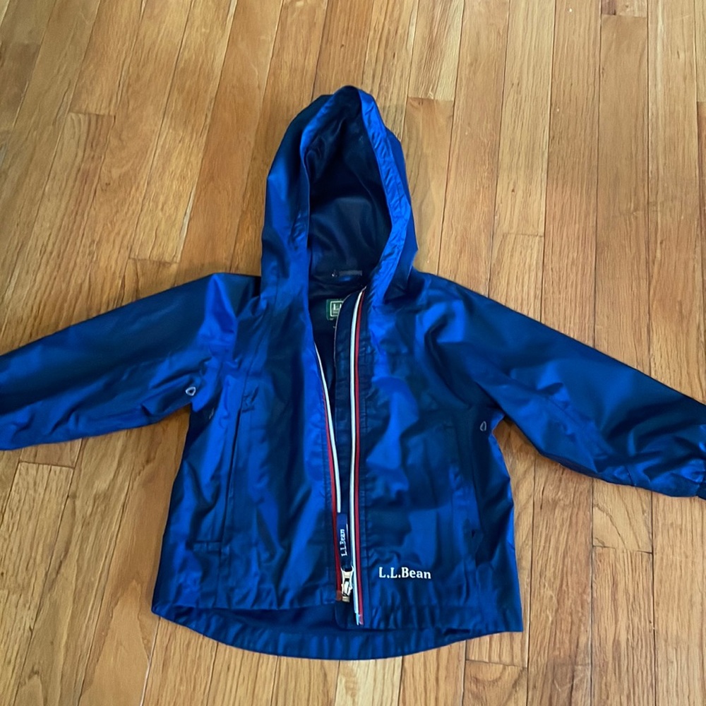 LL Bean rain coat